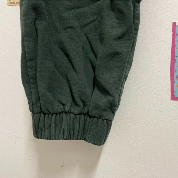 Brandy Melville Forest Green Joggers - Picture 2 of 3